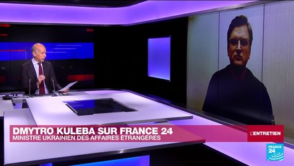 "La Russie tue des civils de manière indiscriminée", dénonce le ministre ukrainien Dmytro Kuleba