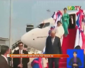 Myanmar sasar AS$8 bilion FDI tahun ini