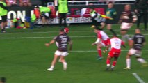 TOP 14 - Essai de Jules DANGLOT (RCT) - Biarritz Olympique - RC Toulon- J20 - Saison 2021/2022