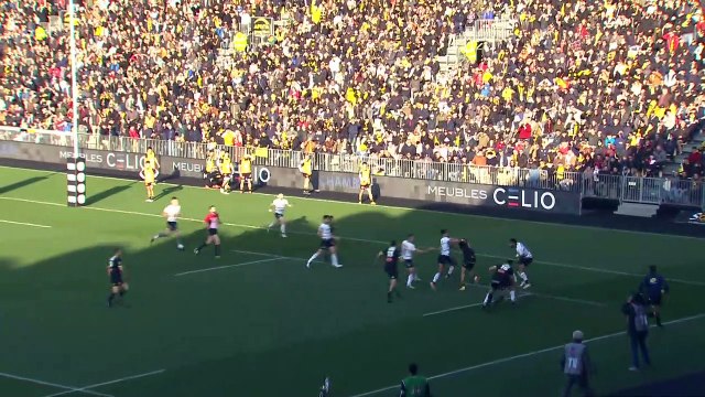 TOP 14 - Essai de Dillyn LEYDS (SR) - Stade Rochelais - CA Brive - J20 - Saison 2021/2022