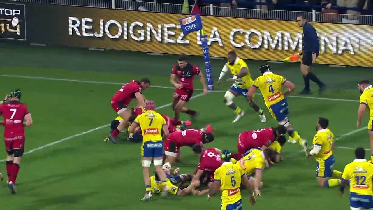 TOP 14 - Essai de Tomas LAVANINI (ASM) - ASM Clermont - LOU Rugby - J20 - Saison 2021/2022