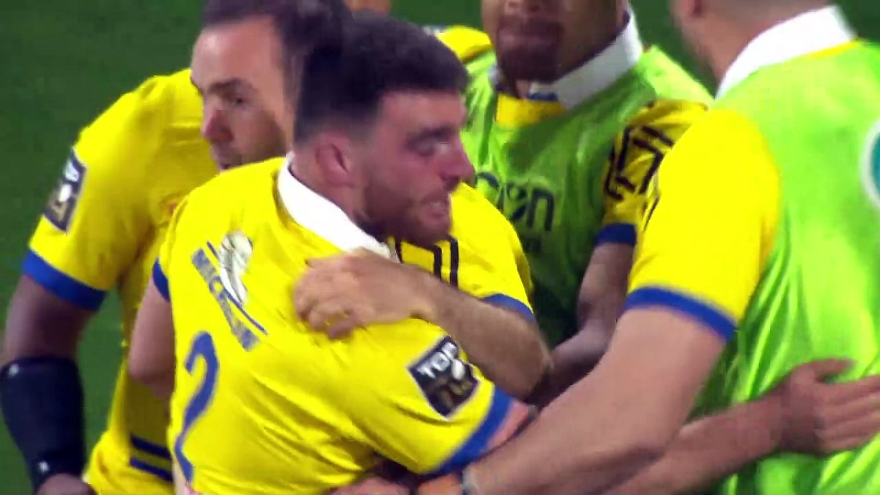 TOP 14 - Essai de Etienne FOURCADE (ASM) - ASM Clermont - LOU Rugby - J20 - Saison 2021/2022