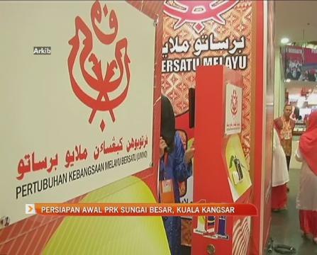 Persiapan awal PRK Sungai Besar, Kuala Kangsar