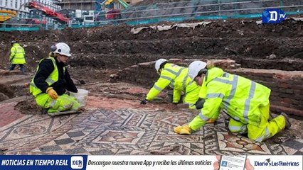 Descubren en londres el mayor mosaico romano en 50 años | La buena noticia
