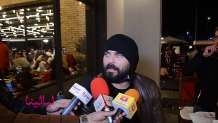 انترفيو-لقاءات من إفتتاح مطعم أحمد فهمي أحمد صلاح حسني