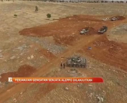 Perjanjian gencatan senjata Aleppo dilanjutkan