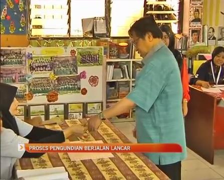 Sarawak memilih: Proses pengundian berjalan lancar