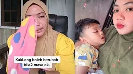 Kak Long dan Adam tak sihat... syukur ada jemaah umrah titip doa depan Kaabah, ustaz solat hajat