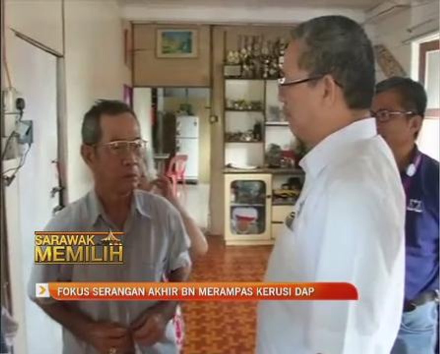 Fokus serangan akhir BN merampas kerusi DAP