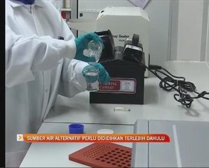 Sumber air alternatif perlu dididihkan terlebih dahulu