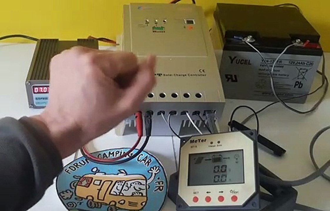Présentation du régulateur solaire photovoltaique Epever Tracer 30A + afficheur MT5