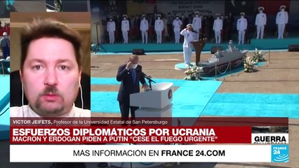 Víctor Jeifets: "En las negociaciones se podría lograr el cese al fuego entre Rusia y Ucrania"
