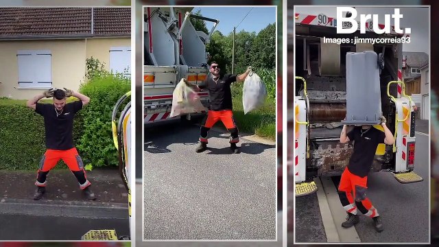 Le quotidien de Jimmy, ripeur aux millions de vues sur TikTok