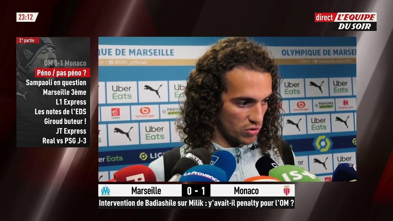 Guendouzi : «Le résultat ne reflète pas le match» - Foot - L1 - OM