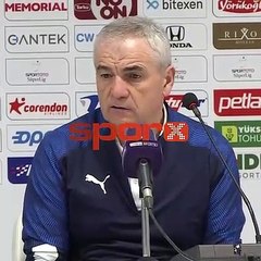 Rıza Çalımbay: "Üzücü bir mağlubiyet"