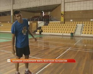 Saingan Piala Thomas: Iskandar Zulkarnain mahu buktikan kehebatan