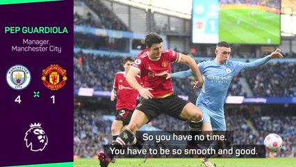 Guardiola full of praise for 'leader' Foden