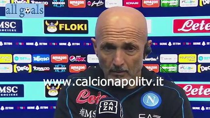 Napoli-Milan 0-1 6/3/22 intervista post-partita Luciano Spalletti