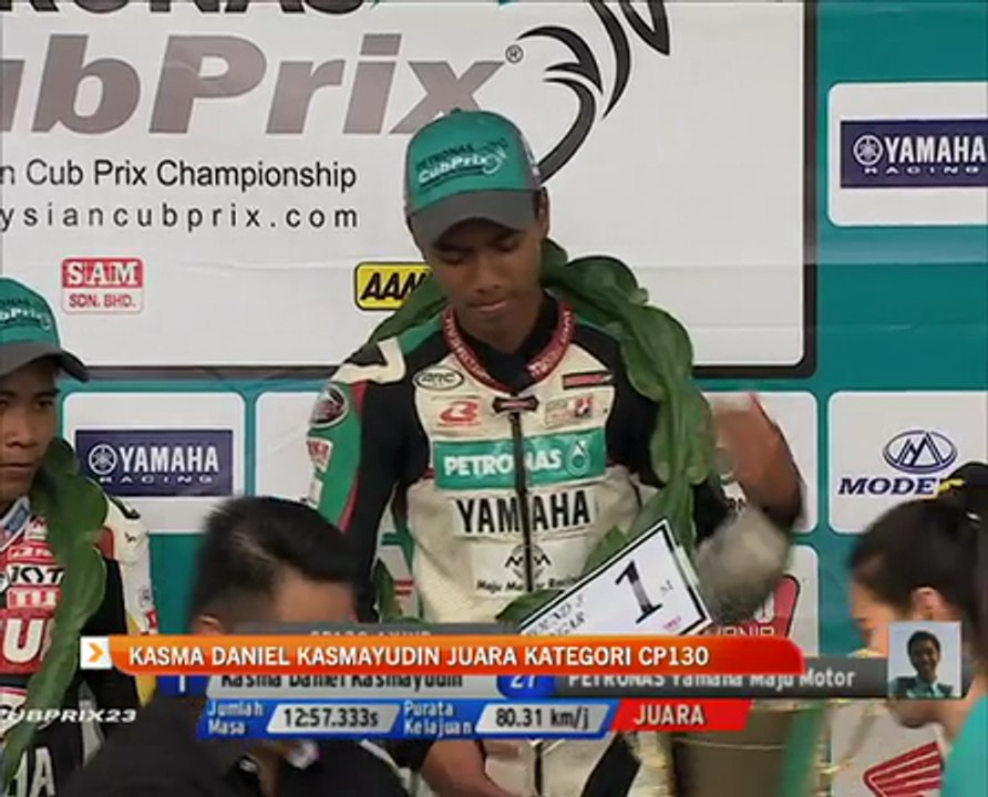 Kasma Daniel Kasmayudin juara kategori CP130