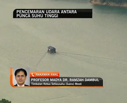 Pencemaran udara antara punca suhu tinggi