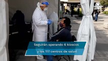 Macrokioscos detienen operaciones tras disminución de contagios de Covid-19 en CDMX