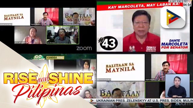Ilang senatorial candidates, inilatag sa isang forum ang ilan sa kanilang tututukan sakaling manalo sa eleksiyon
