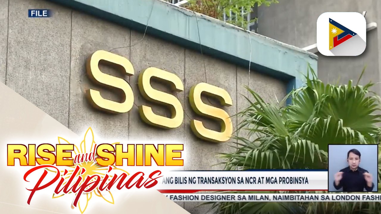 SSS, nilinaw na pareho lang ang bilis ng transaksyon sa NCR at mga probinsya; SSS, nilinaw na walang cut off sa mga branch sa ilalim ng Alert Level 1