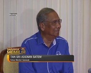 Adenan Satem tidur lena selepas selesai isu calon