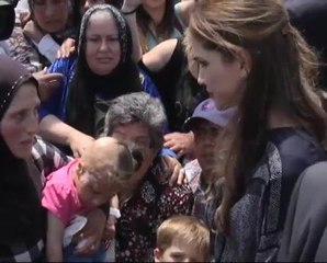 Pemaisuri Jordan lawat kem pelarian di Lesbos