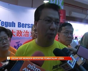 Rayani Air mungkin berdepan pembatalan lesen