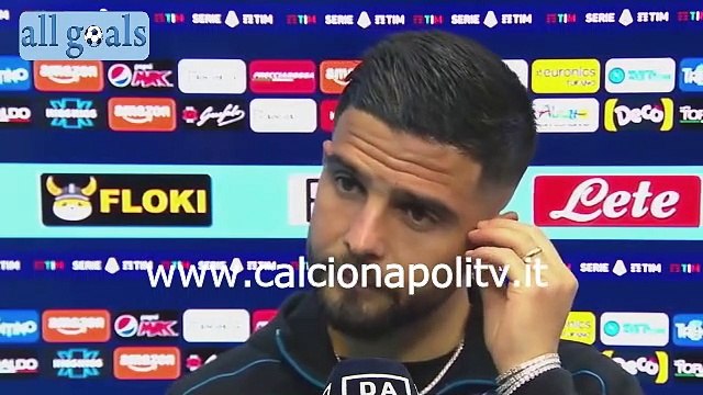 Napoli-Milan 0-1 6/3/22 intervista post-partita Lorenzo Insigne