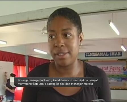 Empat warga AS bantu pelajar kuasai Bahasa Inggeris