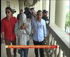 191 tuduhan pengubahan wang haram hampir RM17 juta