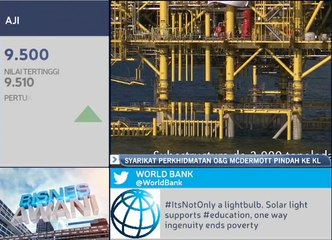 Syarikat perkhidmatan O&G Mcdermott pindah ke Malaysia