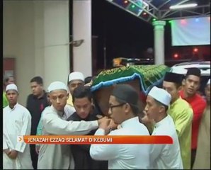Jenazah Ezzaq selamat dikebumi