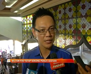 Sarawak Memilih: Milton Foo tetap sokong penuh Adenan
