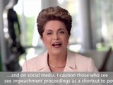 Brazil's Dilma Rousseff launches impeachment counter-attack