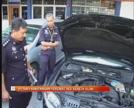 JPJ nafi kakitangan kes kereta klon