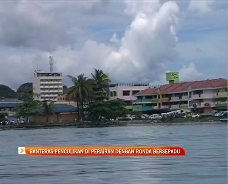 Banteras aktiviti penculikan di perairan dengan ronda bersepadu