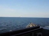 Russian jets buzz US warship in Baltic Sea