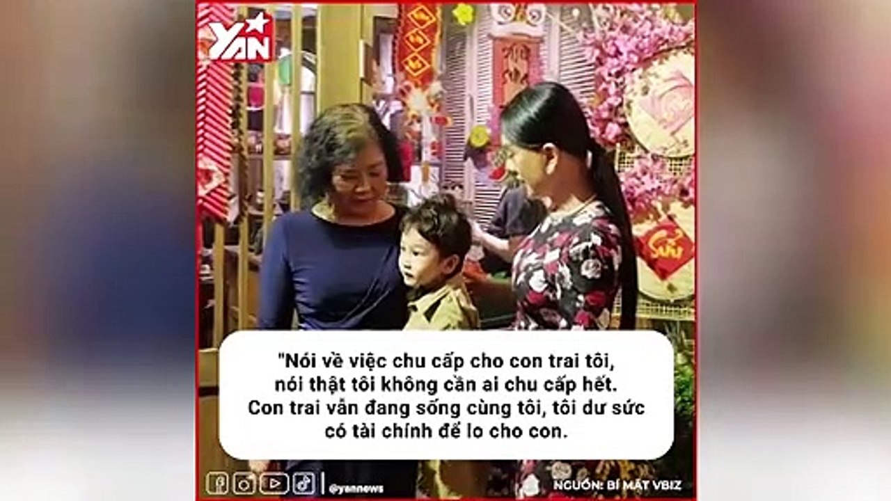 Phản ứng bất ngờ của con trai Lâm Khánh Chi khi mẹ hỏi_ _Mẹ lấy chồng khác nha_