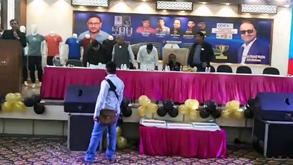 एमपीएल 9 के लिए खिलाडिय़ों के सांकेतिक बोली में शमिल पदाधिकारी