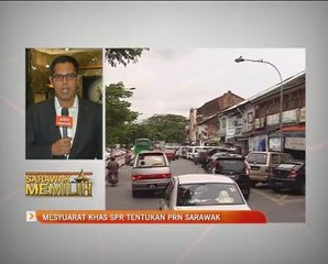 Mesyuarat khas SPR tentukan PRN Sarawak