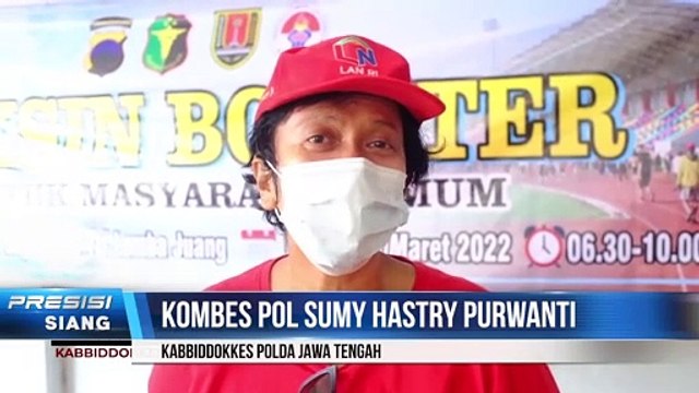 Biddokkes Polda Jateng Gelar Vaksinasi Covid-19