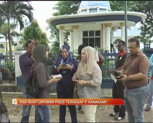 NGO buat laporan polis terhadap P Ramasamy