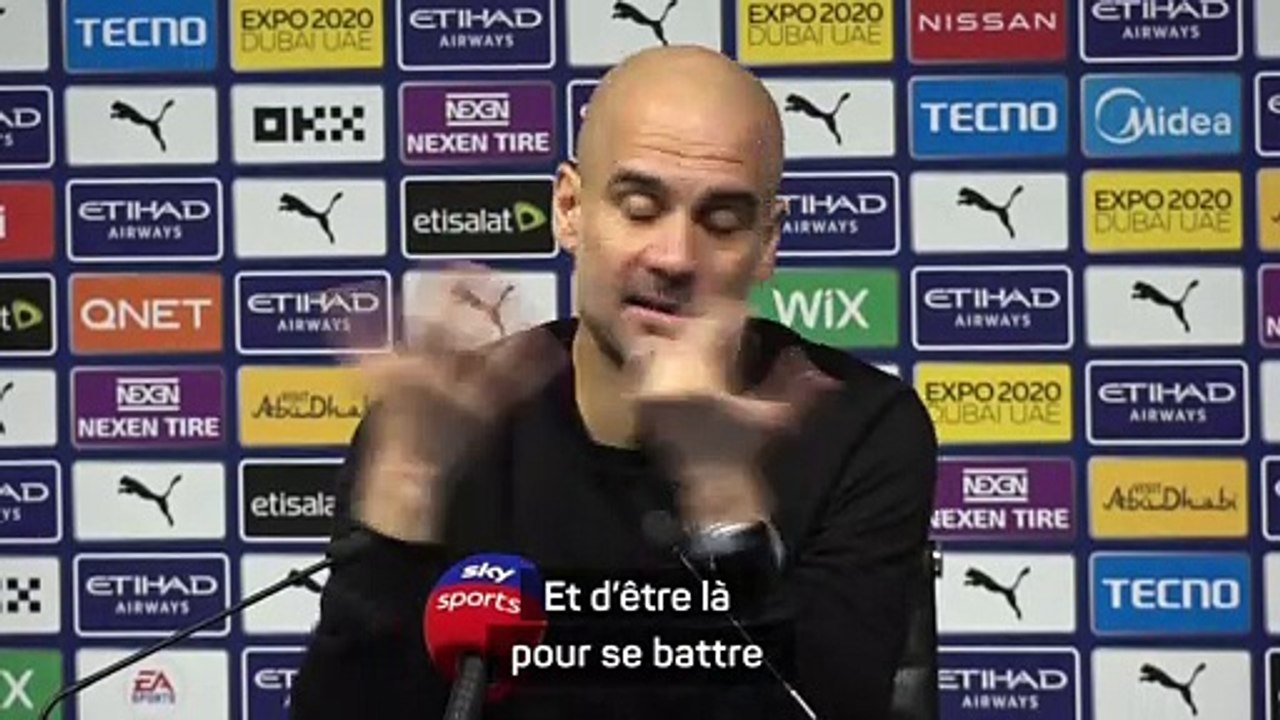 La régularité au haut niveau de City, "son plus grand succès" pour Guardiola