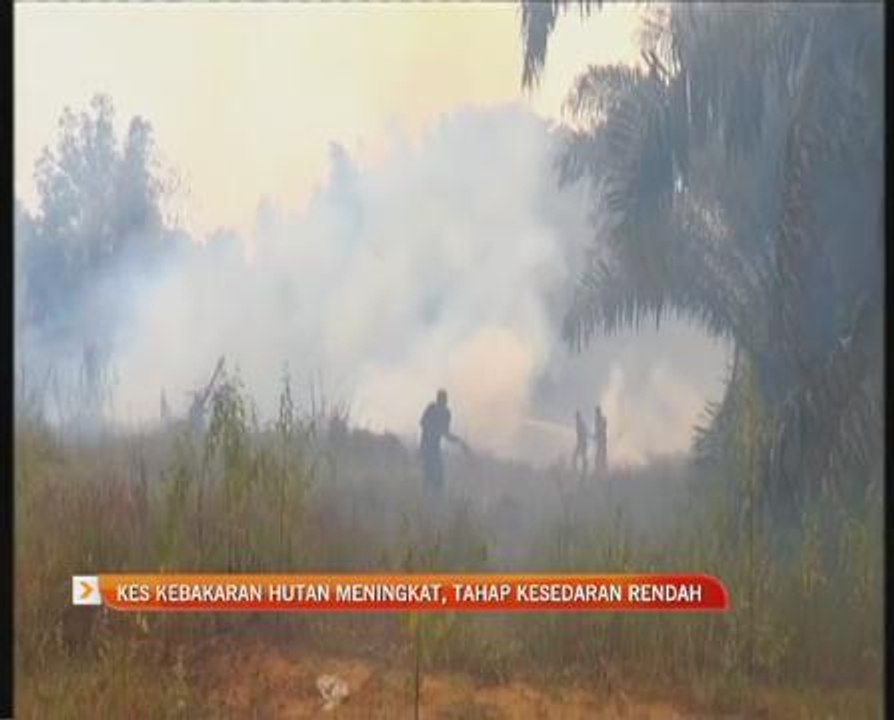 Kes kebakaran hutan meningkat, tahap kesedaran masih rendah