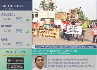 Selepas minyak dan gas, pekerja sektor keluli jadi mangsa