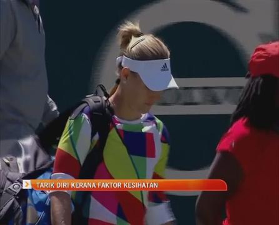 WTA Terbuka Charleston: Angelique Kerber tarik diri