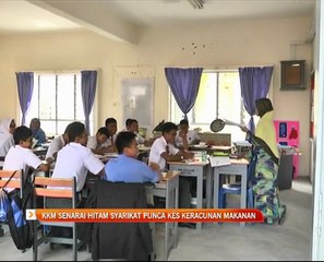 KKM senarai hitam syarikat punca kes keracunan makanan